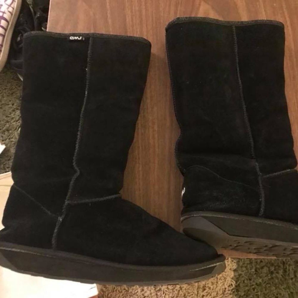 Black Emu Boots